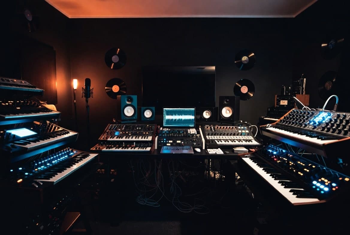 Music royalty stream — small electronic catalogue (24 tracks) — photo 1