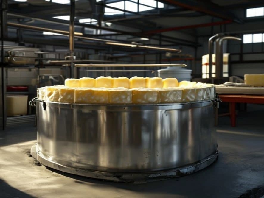 200-litre stainless cheese vat, electric jacket — photo 1